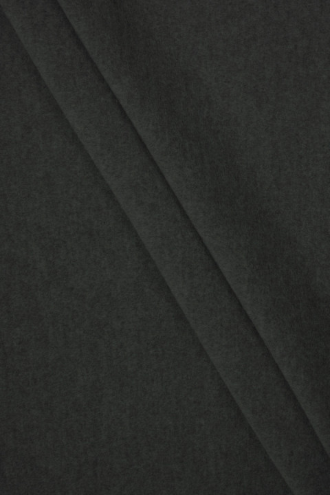 Coat wool with cashmere black