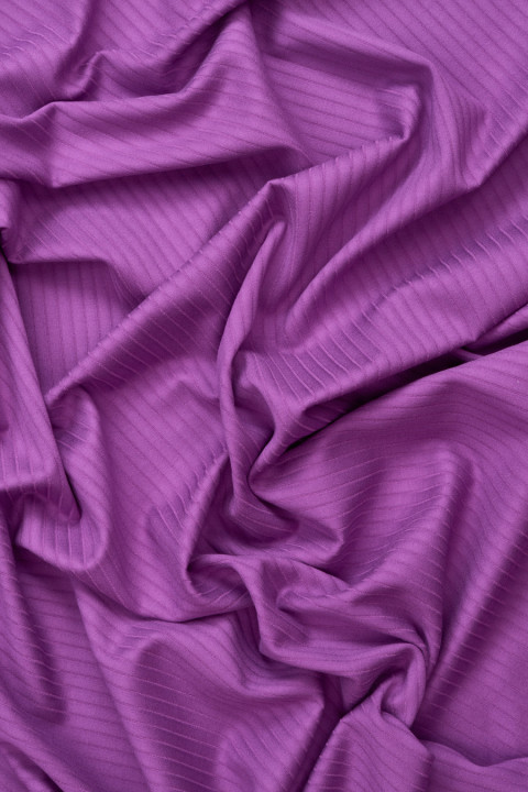 Ribbed knitted fabric - two colors