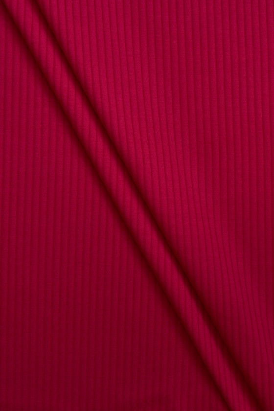 Tissu tricoté nervuré - deux couleurs