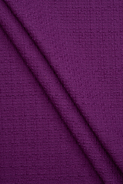 Chanel wool boucle fuchsia