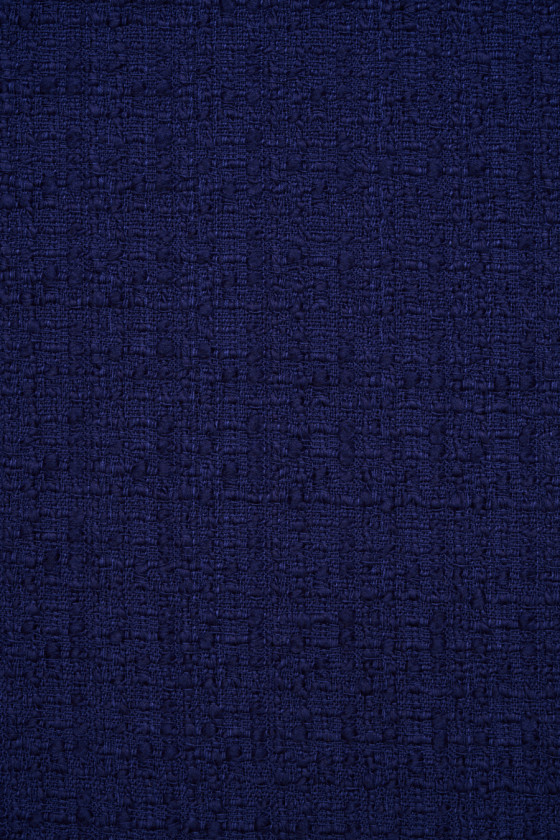 Chanel boucle vilnas navy zils