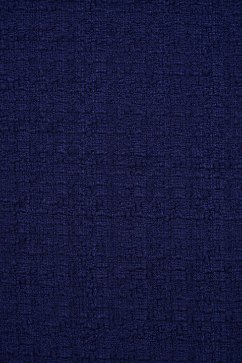 Wool chanel boucle navy blue