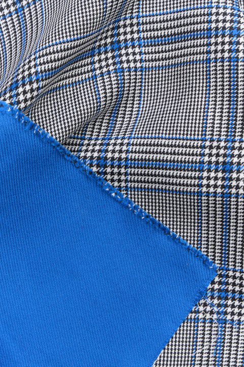 Plaid costume fabric