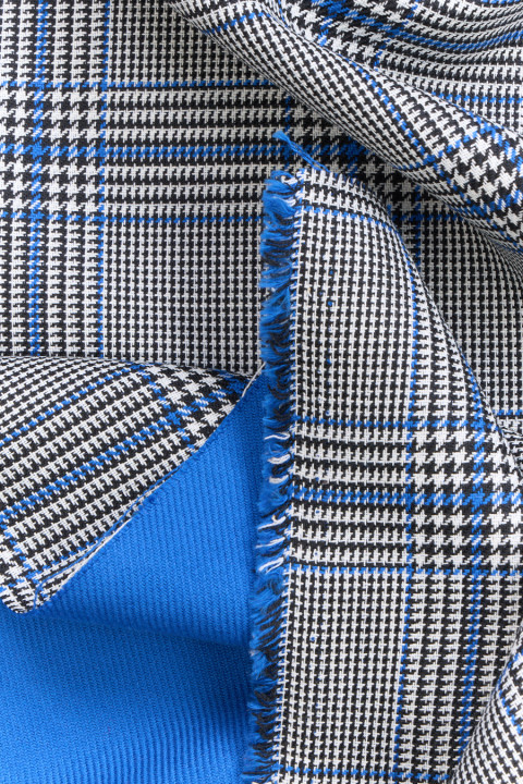 Plaid costume fabric