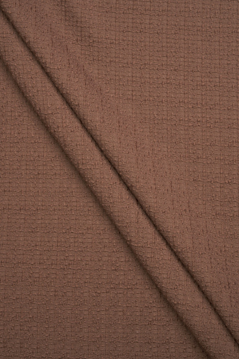 Chanel boucle camel wool