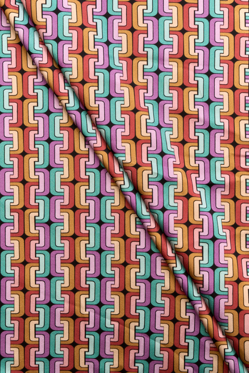 Catene colorate in raso di seta