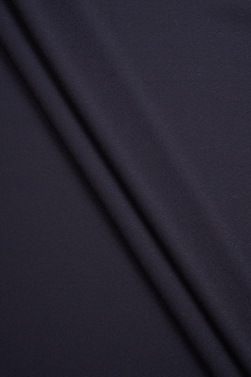 Merino Kostuum Wol Donker Marineblauw COUPON 60cm