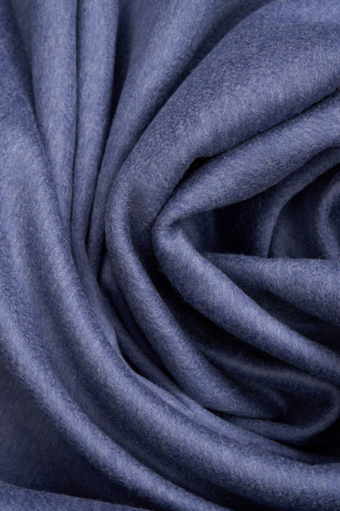 Coat wool with cashmere black