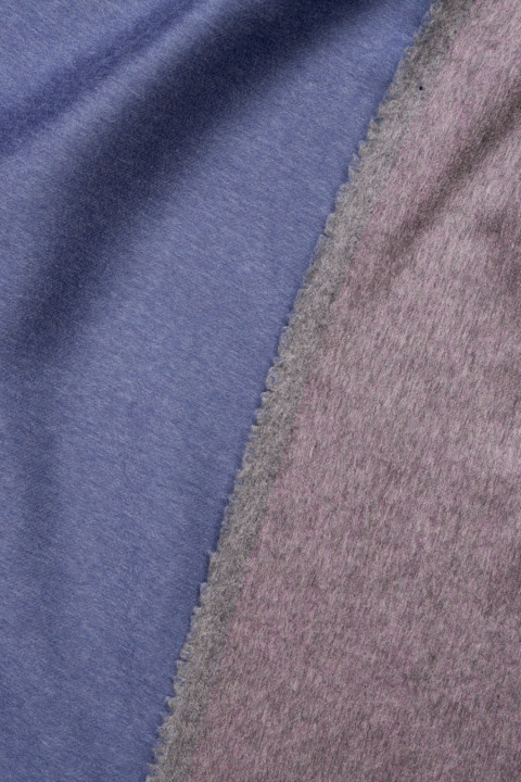Coat wool with cashmere black