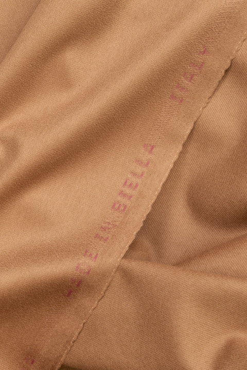 Coat wool with cashmere black