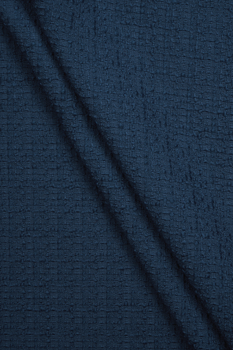 Wool chanel boucle blue