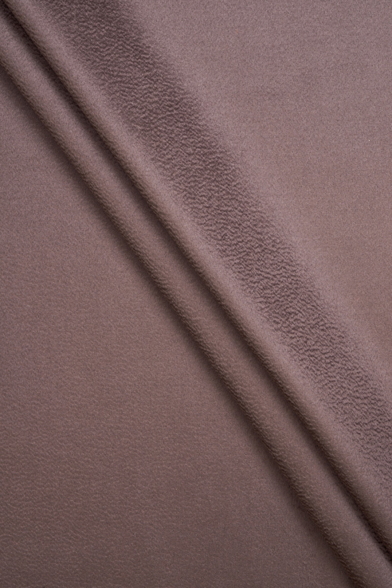 Cappotto lana zibellino cacao