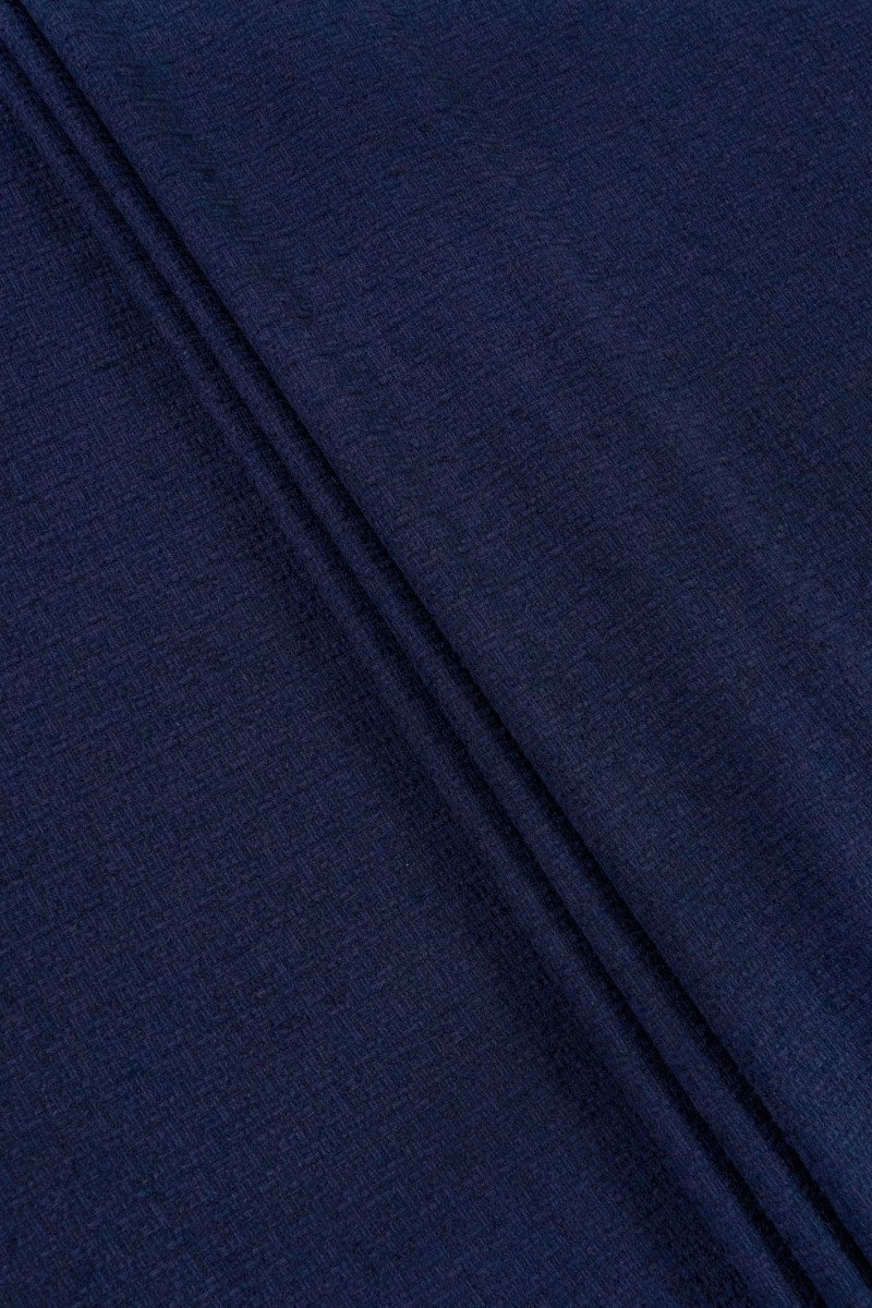 Тканина Chanel темно-синій КУПОН 80 см