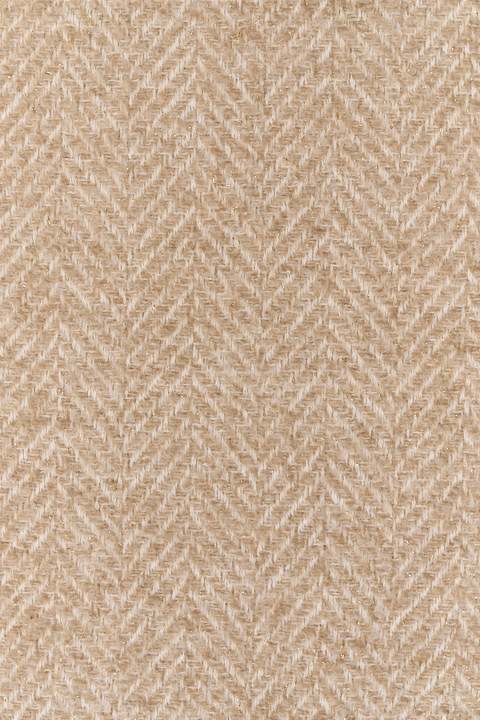 Beige chanel fabric with gold thread