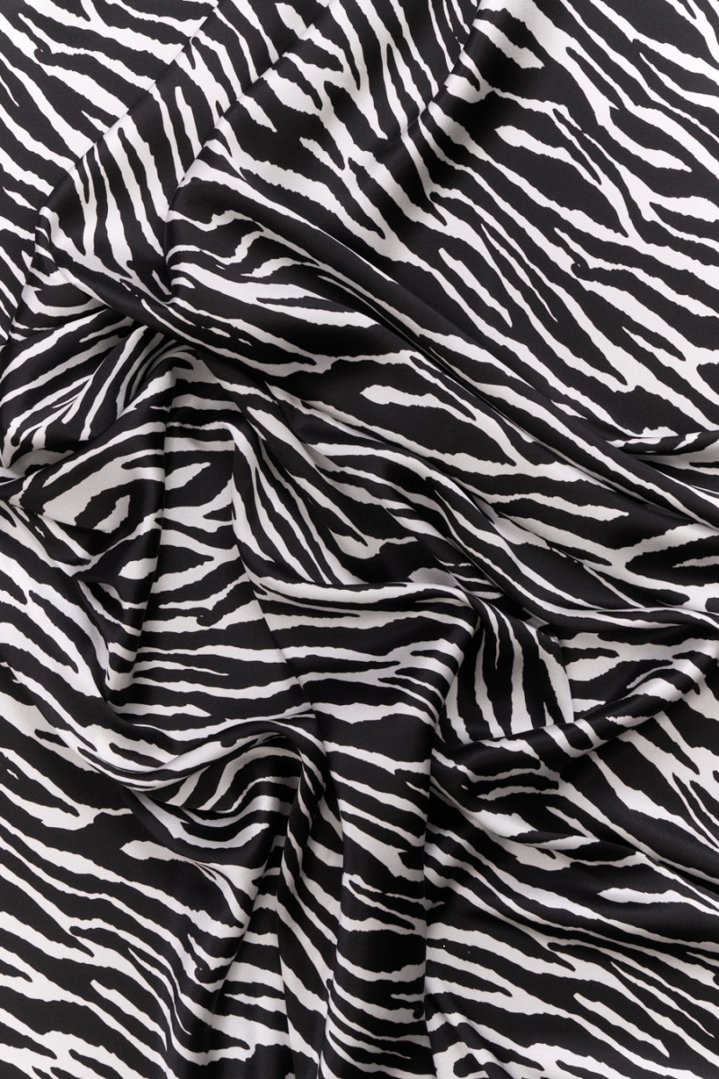 Satyna jedwabna zebra