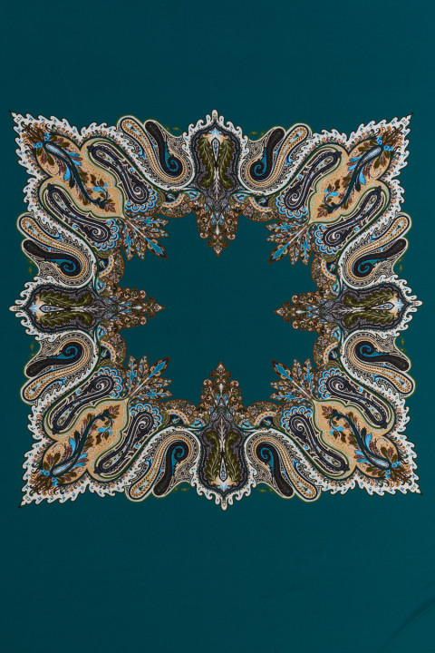 Oriental silk crepe coupon