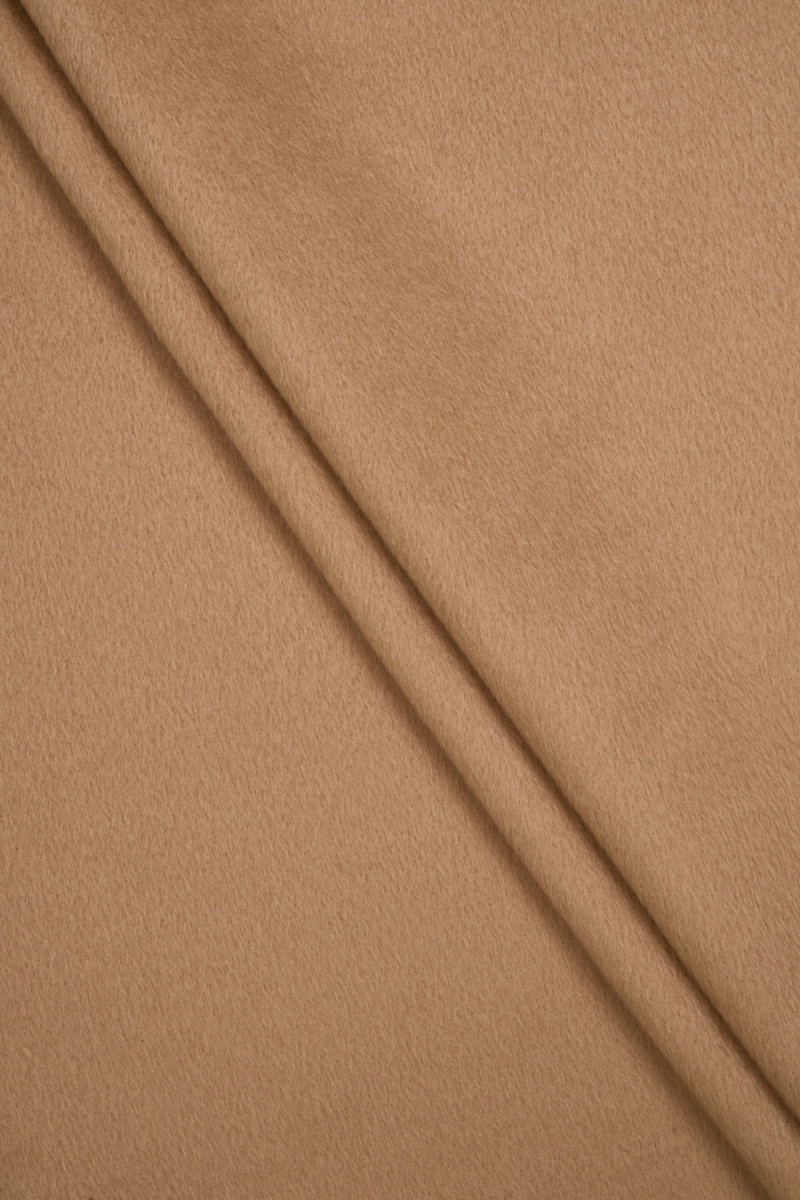 Wool coat alpaca beige