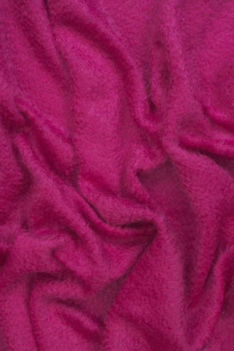 Pink coat fabric with Italian