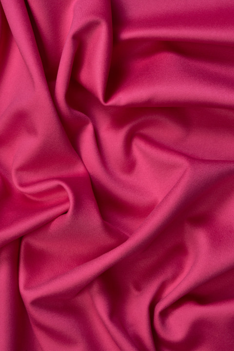 Candy pink coat fabric