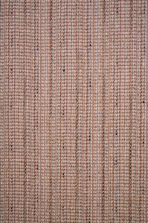 Chanel fabric brown and cream