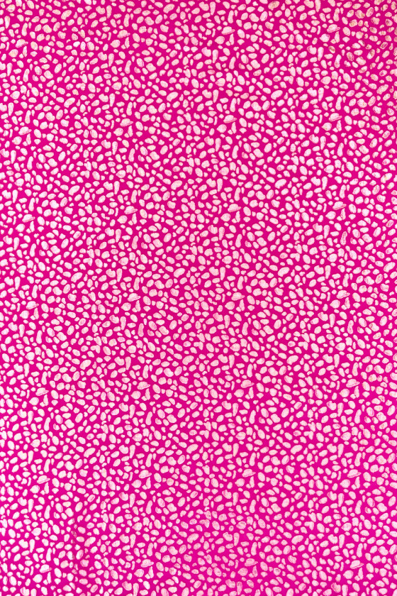 Hodvábny šifón so zlatými škvrnami