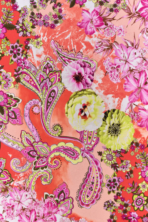Oriental jacquard silk