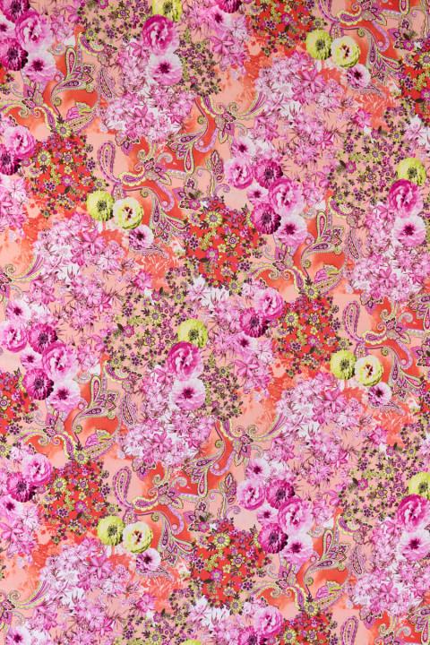 Oriental jacquard silk