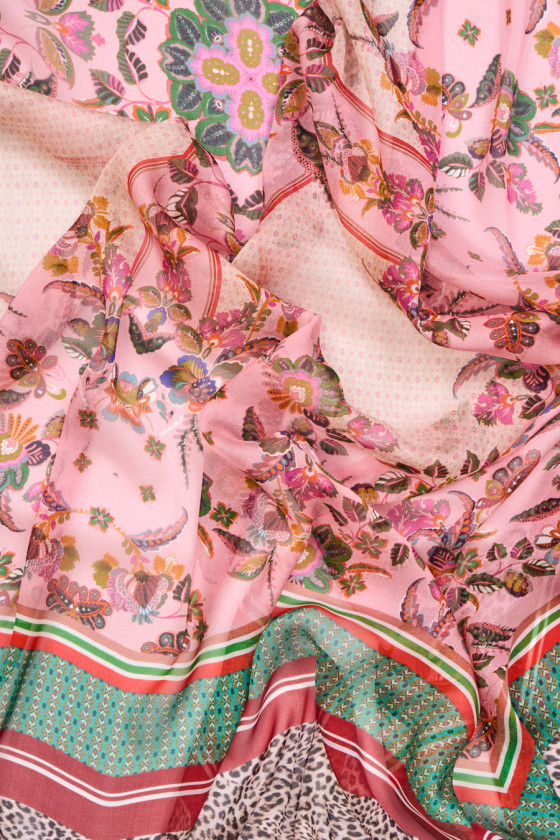 Silk muslin COUPON 130cm