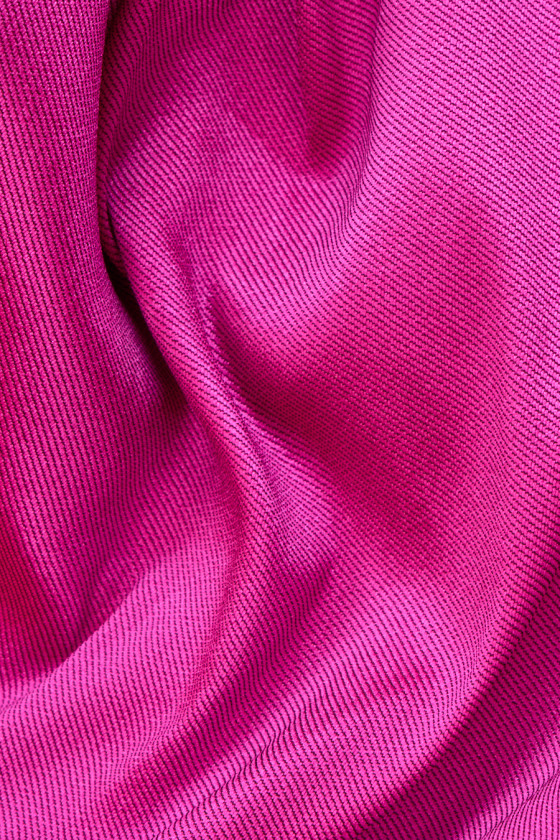 Taffetas de polyester bicolore fuchsia