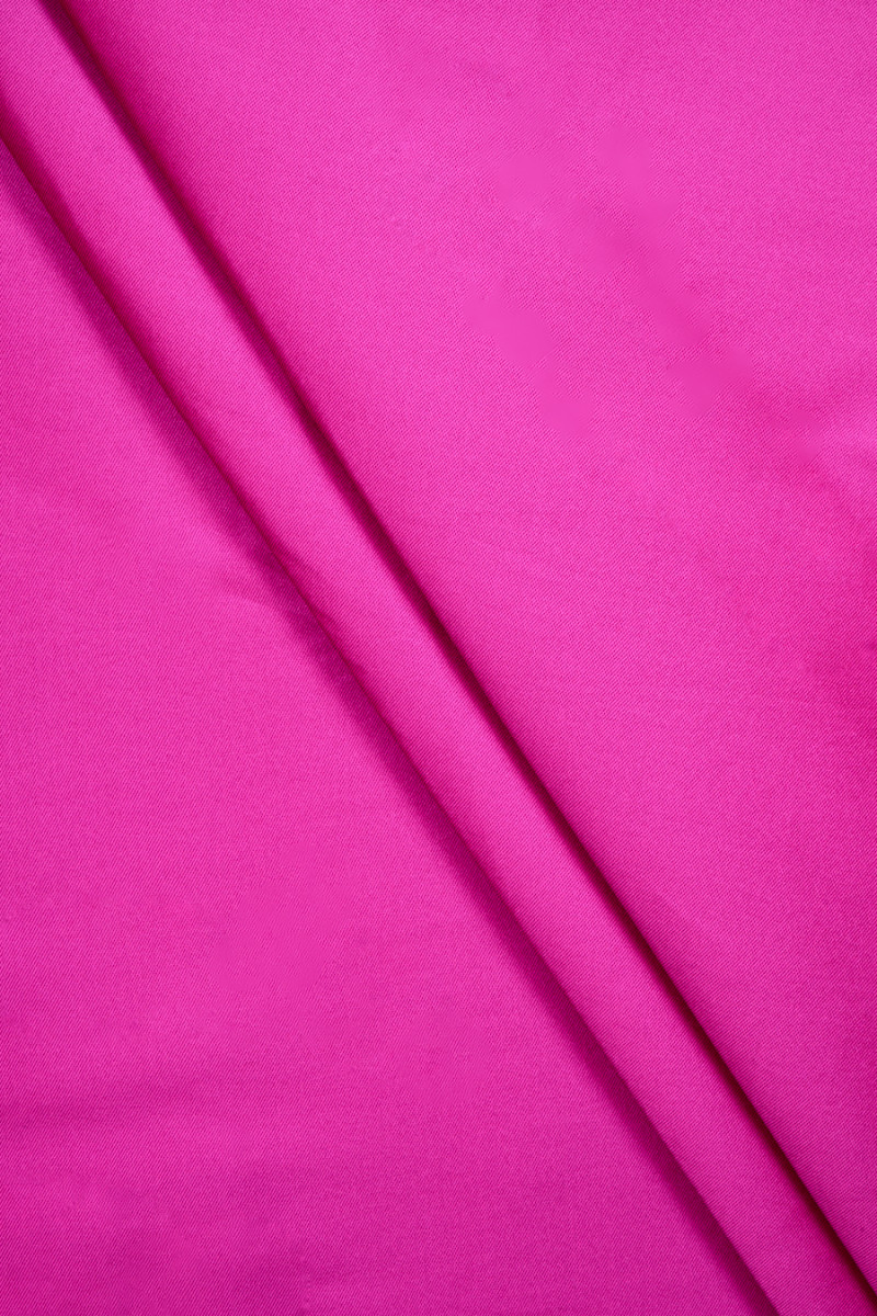 Polyesterový taft dvoubarevný fuchsiový