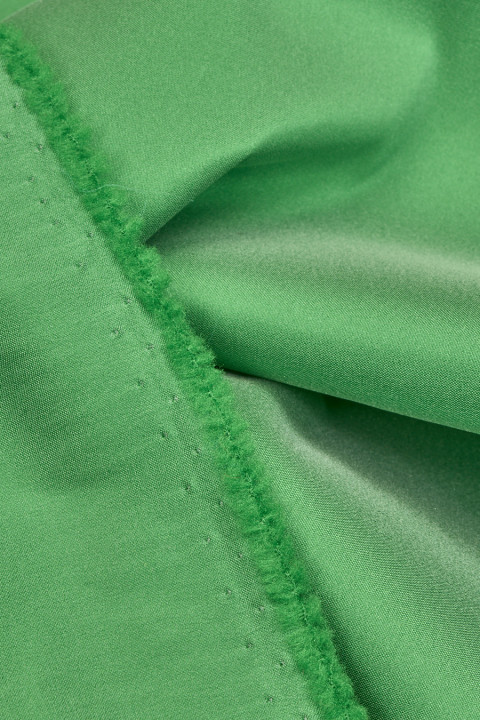 Polyester taffeta two-tone green