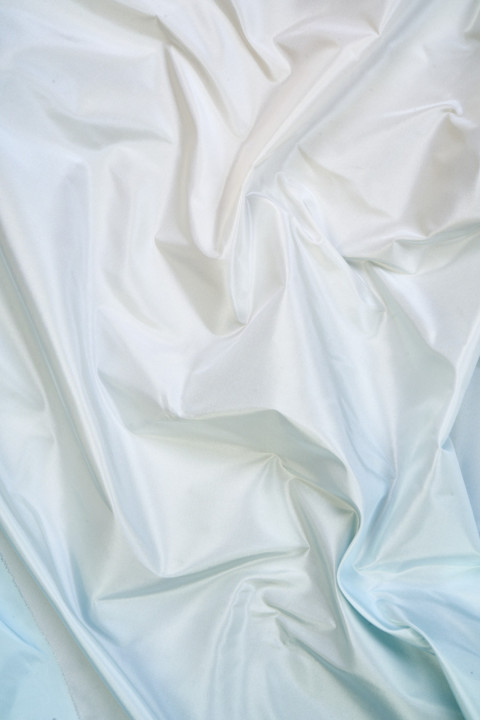 Blue shaded silk taffeta