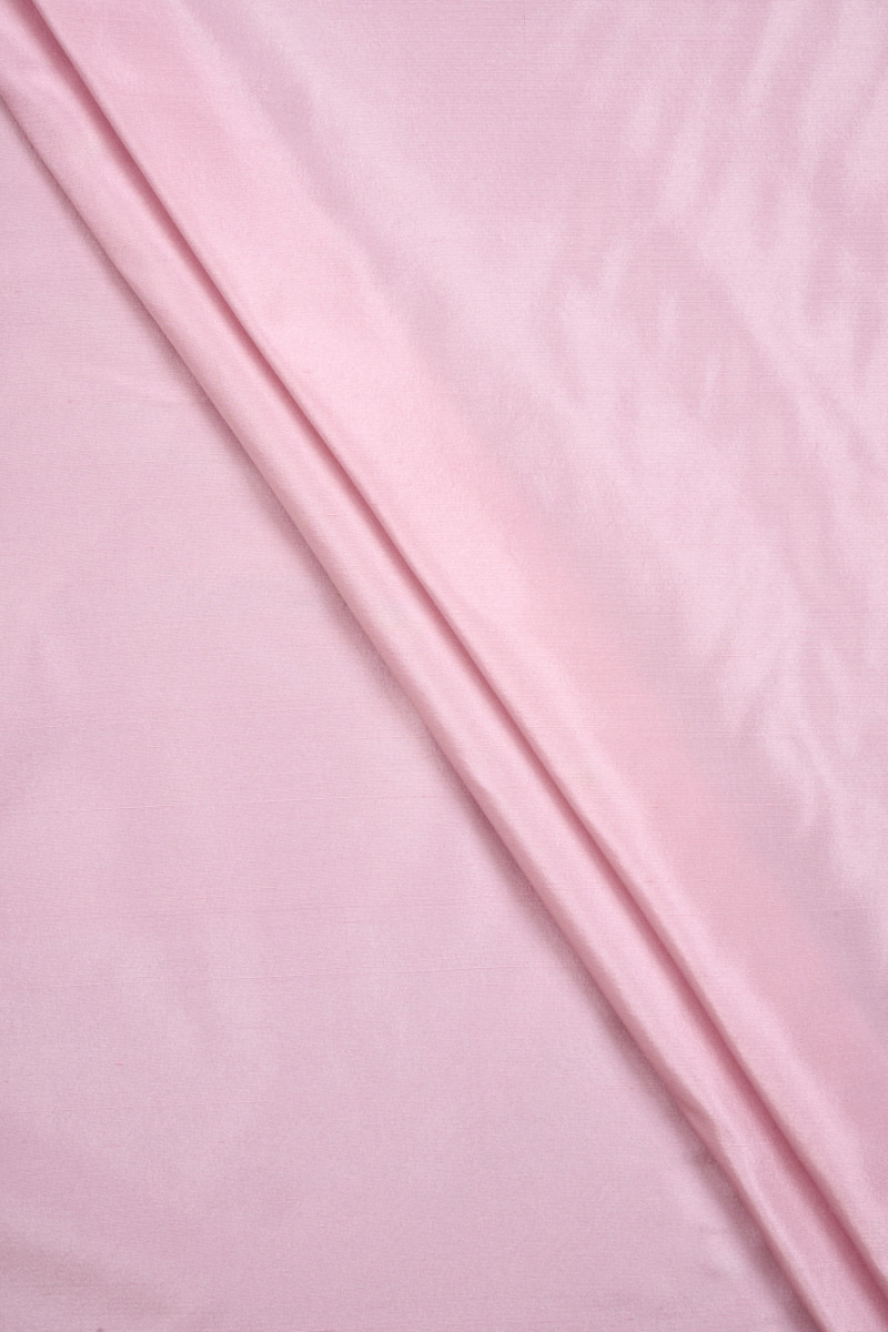 Pink silk shantung