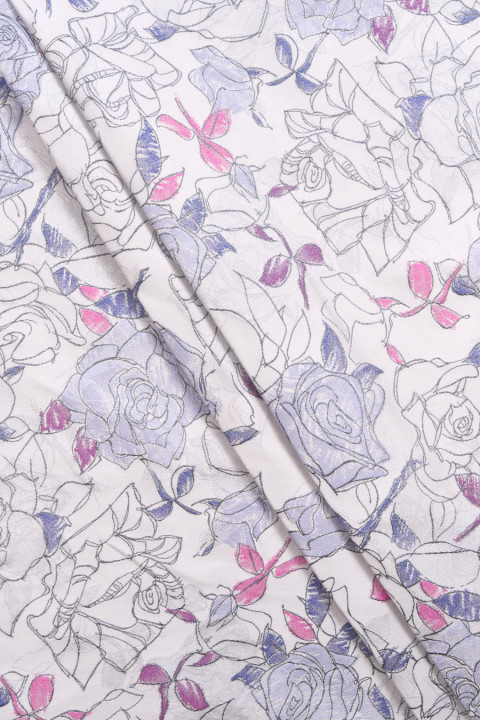 Jacquard in flowers