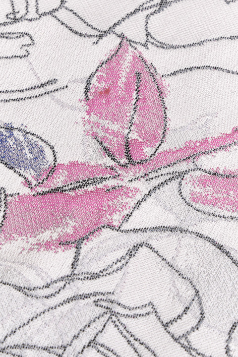 Jacquard in flowers
