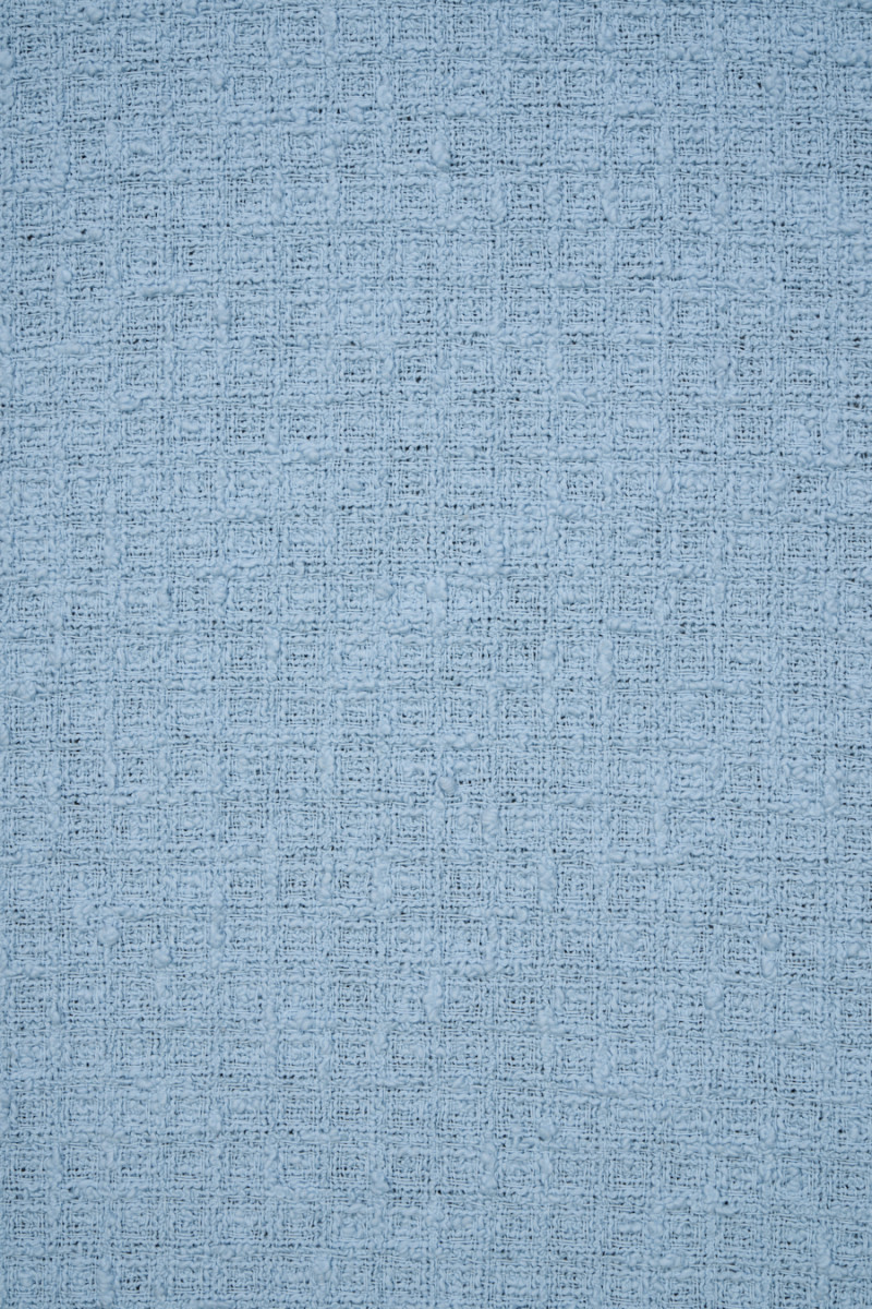 Chanel Stoff blau COUPON 60cm