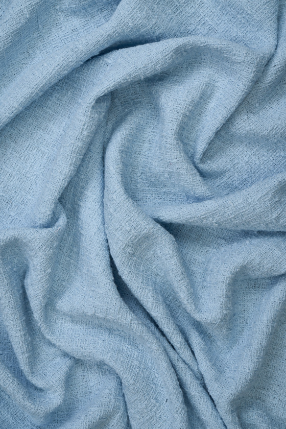 Chanel fabric blue COUPON 60cm