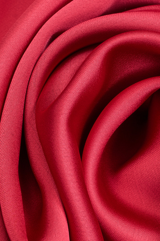 Poliészter rugalmas szatén - különböző színek