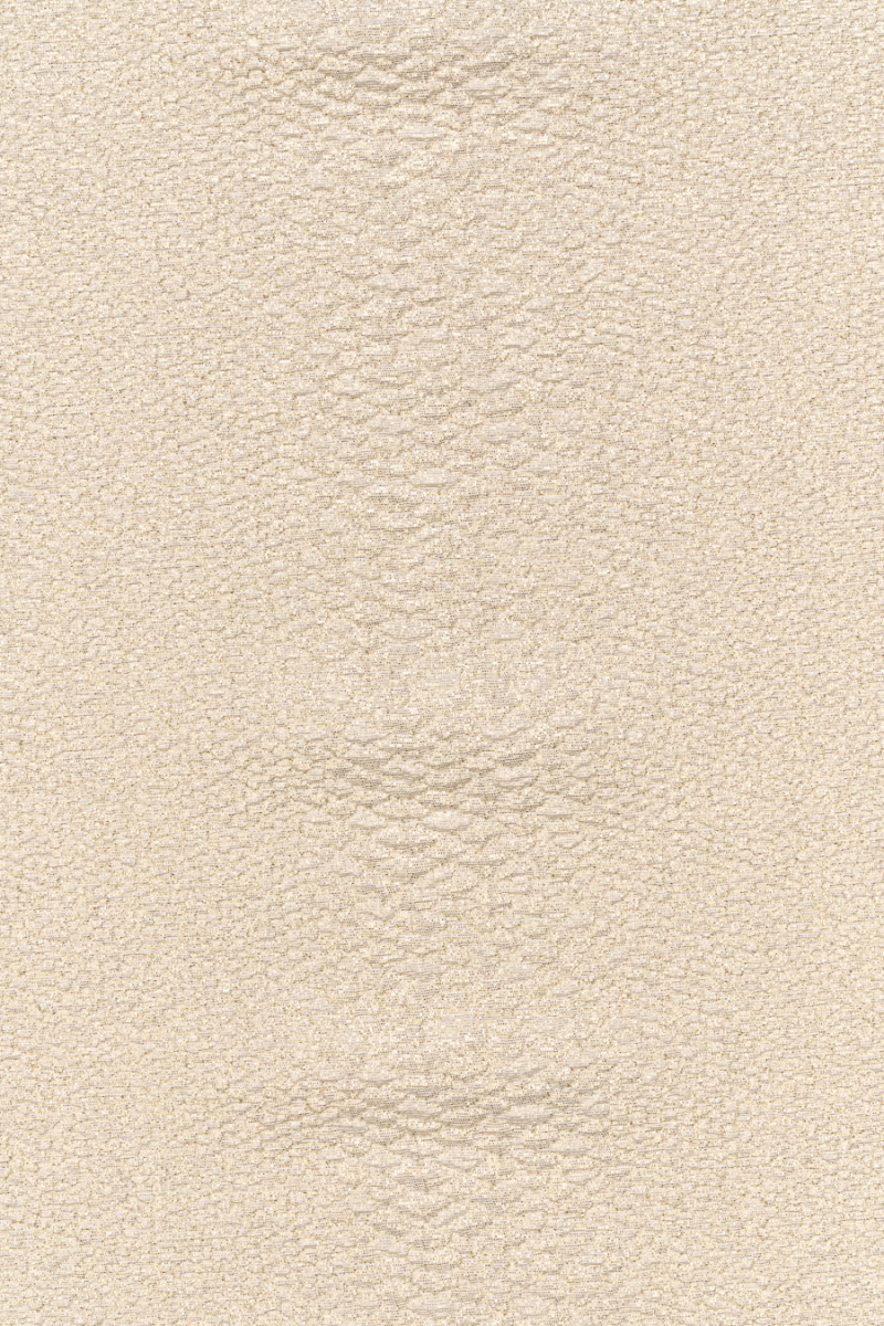 Jacquard crema con hilo dorado
