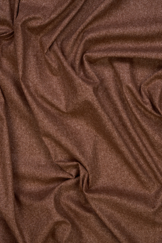 Brown melange costume fabric