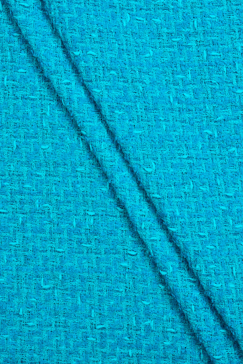 Chanel fabric turquoise