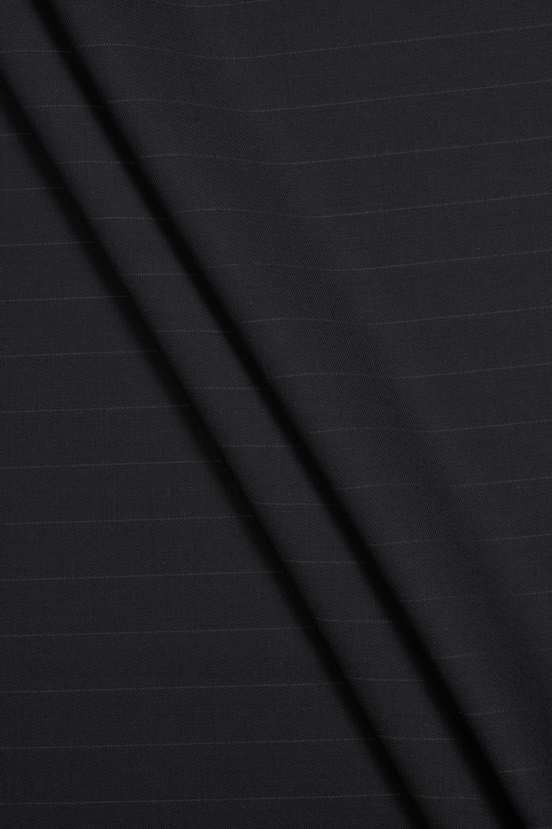 Brown striped costume fabric