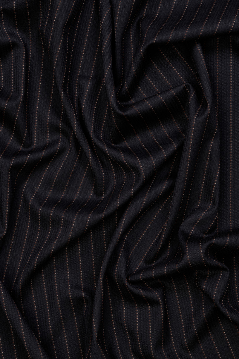 Stribet kostume uld KUPON 160cm