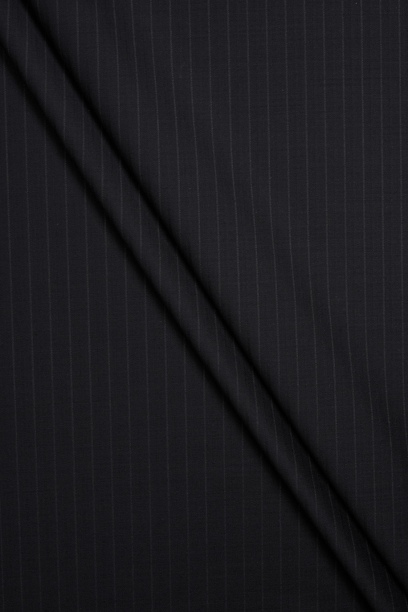 Striped costume fabric with silk