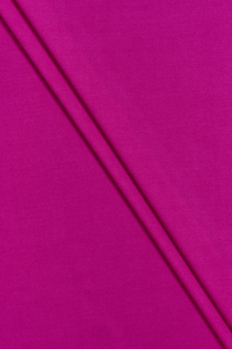 Georgette knitted fabric made of fuchsia viscose