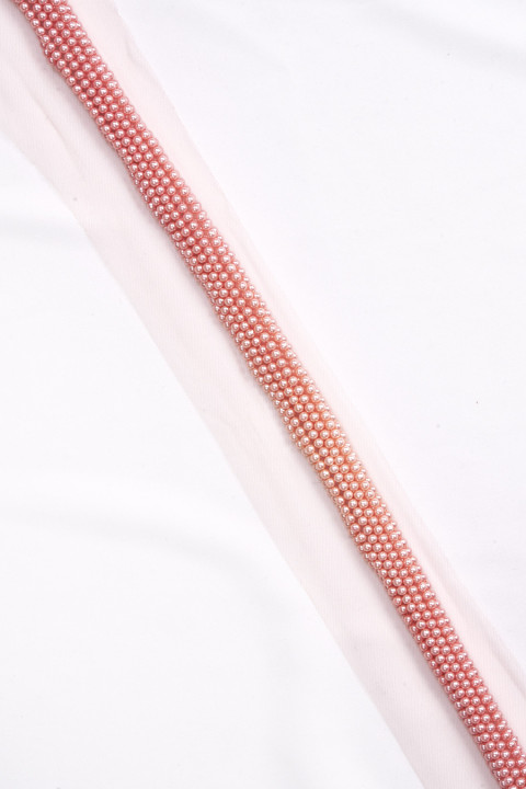 Salmon pearl tape