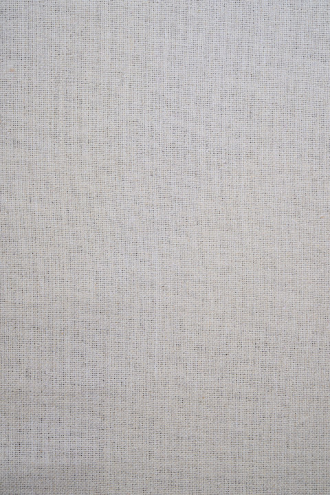 Cream bourette silk