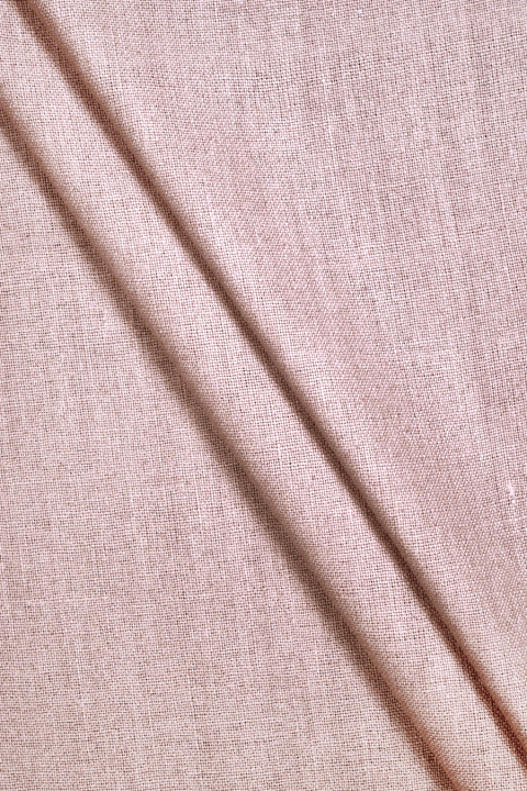 Cream bourette silk