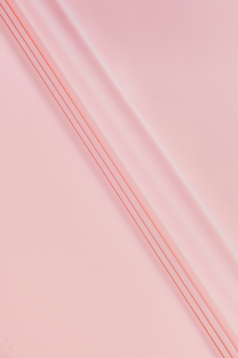 Crep de mătase roz