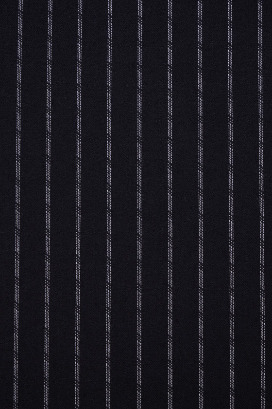 Tkanina kostiumowa czarna w paski